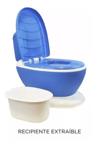 OK BABY PELELA INODORO AZUL GRIS COD OKBB0280 - Imagen 3