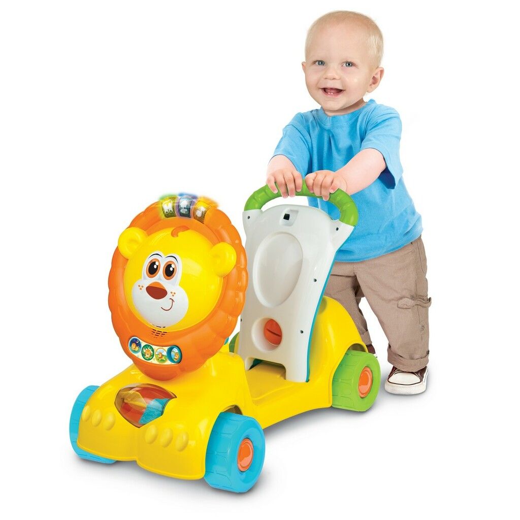 WIN FUN 3 EN 1 CAMINADOR LEON PATA SCOOTER MUSICAL COD 0855 - Imagen 7