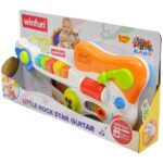 GUITARRA ROCK STAR WINFUN LUZ SONIDOS COD 2000-NL