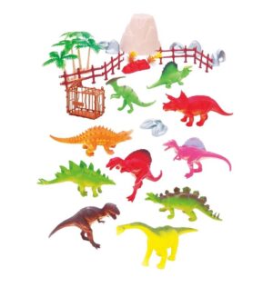 SET ANIMAL LIFE TUBO SURTIDOS X 4 VR4 IK0296 DINOSAURIOS - Imagen 3