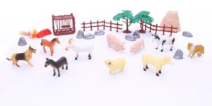 SET ANIMAL LIFE TUBO SURTIDOS X 4 VR3 IK0296 GRANJA - Imagen 2