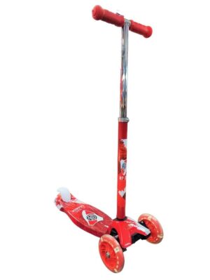MONOPATIN 3 RUEDAS TEMATICA RIVER PLATE CON LUCES COD 12062