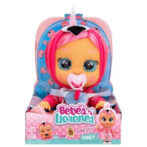 MUÑECAS CRY BABIES CON PELO REAL VR3 97990 FANCY