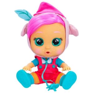 MUÑECAS CRY BABIES STORY LAND CON PELO REAL VR1 99534 PIGGY - Imagen 3