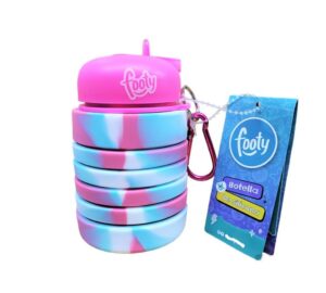 BOTELLA SILICONA PLEGABLE VR2 BOTFTY020 TAPA FUCSIA - Imagen 4