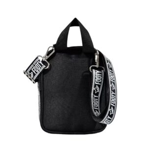 BANDOLERA FOOTY PUFFER CON COMPARTIMIENTO VR1 4021 NEGRA - Imagen 4