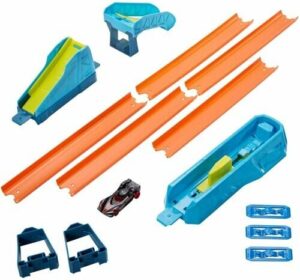 PISTA DE AUTO HOT WHEELS TRACK BUILDER COMPONENTES VR2 GLC87 STUNT - Imagen 2