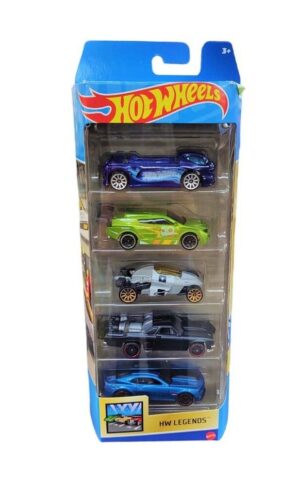 AUTOS HOT WHEELS PACK X 5 ORIGINAL MATTEL VR2 1806 PACK HW LEGENDS