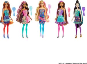 MUÑECA BARBIE COLOR REVEAL FIESTA SORPRESA ORIGINAL COD HDN72 - Imagen 2