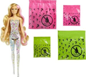 MUÑECA BARBIE COLOR REVEAL FIESTA SORPRESA ORIGINAL COD HDN72 - Imagen 6