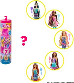 MUÑECA BARBIE COLOR REVEAL FIESTA SORPRESA ORIGINAL COD HDN72 - Imagen 4