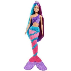 MUÑECA BARBIE DREAMTOPIA SIRENA PEINADOS COD GTF39 - Imagen 4