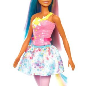 MUÑECA BARBIE DREAMTOPIA UNICORNIO VR1 HGR21 CUERNO ROSA - Imagen 6