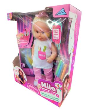 MUÑECA MILA MAESTRA CARIÑITO CON ACCESORIOS COD 0932 - Imagen 3