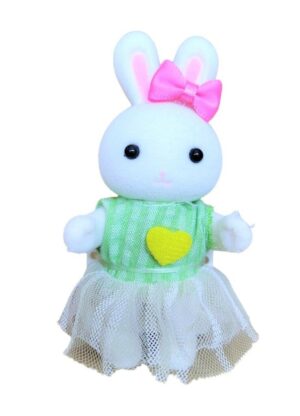 PLAYSET CONEJITO BAÑERA Y ACCESORIOS VR3 6621-4 VESTIDO VERDE - Imagen 2