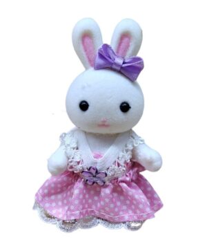 PLAYSET CONEJITO TOCADOR Y ACCESORIOS VR1 6621-1 VESTIDO ROSA - Imagen 3