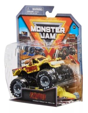 VEHICULO MONSTER JAM ESCALA 1:64 METAL COLECCION VR14 606384 ZOMBIE - 6064613 - Imagen 4