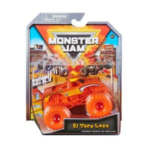 VEHICULO MONSTER JAM ESCALA 1:64 METAL COLECCION VR12 606384 EL TORO LOCO M25 - 6064608