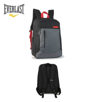 MOCHILA EVERLAST URBANA DEPORTIVA UNISEX VR1 27396 NEGRO Y GRIS - Imagen 2