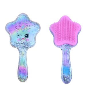 CEPILLO DE PELO INFANTIL TRENDY ESTRELLA C/ BRILLO VR2 15351 SWEET CAT