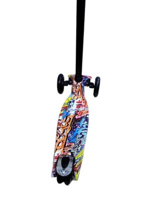 MONOPATIN SCOOTER GRAFITTI C/ LUCES VR2 FD-0015 GRAFITTI STYLE - Imagen 3