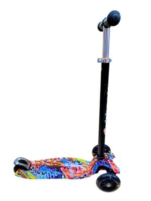 MONOPATIN SCOOTER GRAFITTI C/ LUCES VR2 FD-0015 GRAFITTI STYLE - Imagen 4