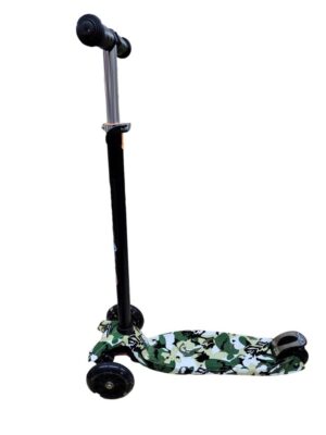 MONOPATIN SCOOTER GRAFITTI C/ LUCES VR6 FD-0015 CAMUFLADO VERDE - Imagen 2