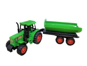 TRACTOR CHICO CON ACOPLADO VR2 FD18338-17 ACOPLE VOLQUETE