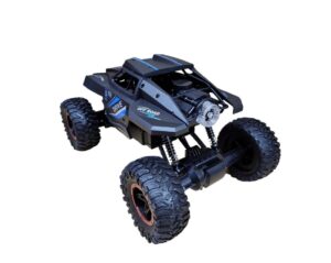 CAMIONETA TODOTERRENO R/C CON LUZ LARGA HUMO VR1 225733 NEGRO Y AZUL - Imagen 7