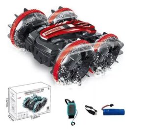 VEHICULO DOBLE R/C SMART CAR ANFIBIO TODO TERRENO VR3 2218108 AZUL - Imagen 6