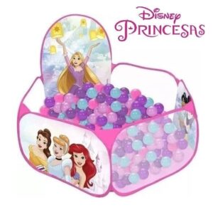 PELOTERO DE LAS PRINCESAS DE DISNEY 120X120X75 CMS VR2 5517 ROSA - Imagen 2