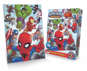 PUZZLE 70 PIEZAS 20X30 CM SPIDEY MARVEL COD VSP03274 - Imagen 3