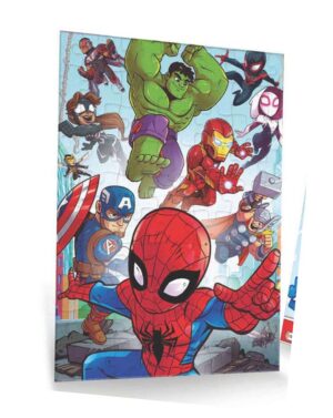 PUZZLE 70 PIEZAS 20X30 CM SPIDEY MARVEL COD VSP03274 - Imagen 4