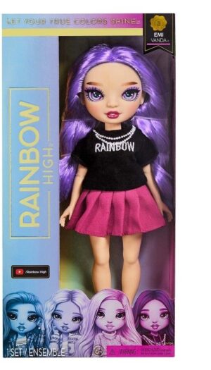 MUNECA RAINBOW HIGH ARTICULADA VR3 987901 EMI VANDA