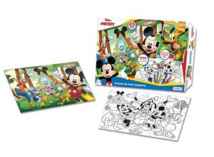 PUZZLE DE PISO SUPERGIGANTE 24 PZAS BIFAZ DE MICKEY COD DCH07614