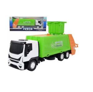 CAMION RECOLECTOR IVECO VR3 IKUSUAL17 VERDE CON NARANJA