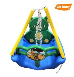 HAMACA OSITO 2 EN 1OK BABY PARA BEBE COD OKBB0300 - Imagen 4