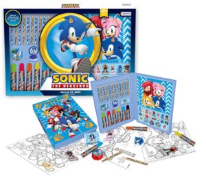 SET VALIJA DE ARTE DE SONIC THE HEDGEHOG COD SNC01225
