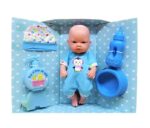 CARINITO BEBOTE MI NENITO CON ACCESORIOS VR2 0913 ROPITA CELESTE