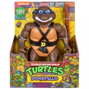 TORTUGAS NINJA MEGA FIGURA ARTICULADA CON ARMAS VR2 83390 DONATELLO