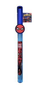 BURBUJERO TUBO SPIDERMAN 38 CM VR2 53491 MODELO AZUL