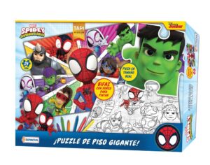 PUZZLE DE PISO SUPERGIGANTE 24 PZAS BIFAZ SPIDEY Y SUS AMIGOS COD VSP03312