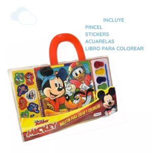 MALETIN PARA CREAR Y COLOREAR DISNEY MICKEY COD DCH07693 - Imagen 5