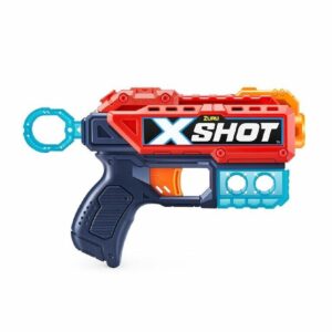 X-SHOT KICKBACK EXCEL RECOIL LANZA 20MTS 8 DARDOS VR2 01163 ROJA Y AZUL - 5760 - Imagen 2