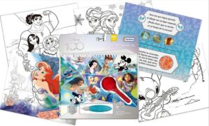 AGUA WOW XL DISNEY LIBRO ARTE P/ PINTAR C/ LAPIZ MAGICO COD DMD00130