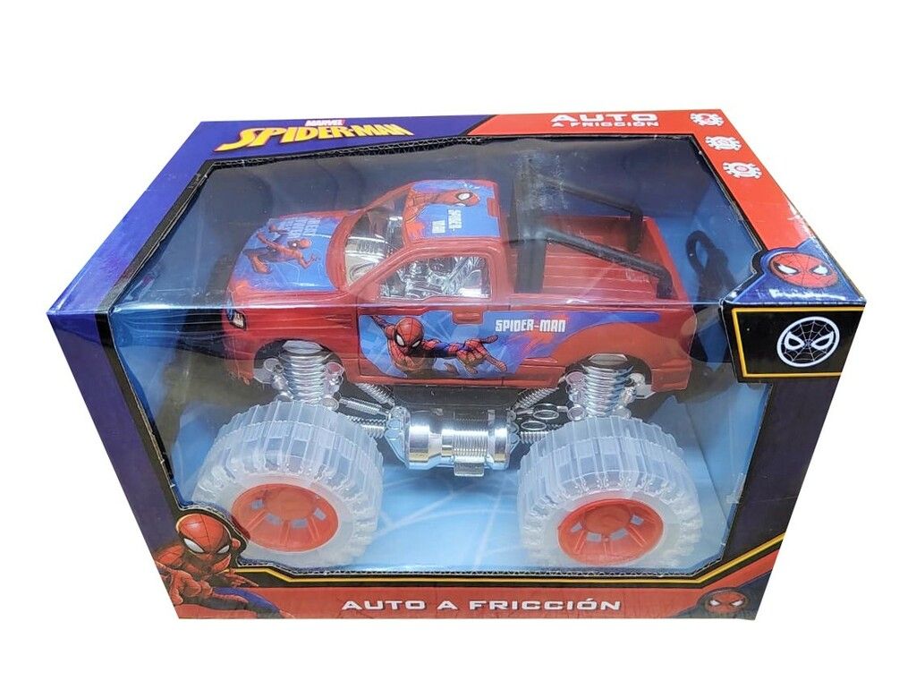 Spiderman Carro A Friccion 24 Cm