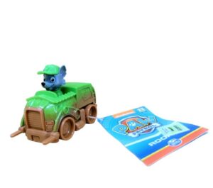 VEHICULO MINI PAW PATROL CON FIGURA INCORPORADA VR5 16709 ROCKY