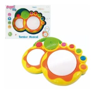TAMBOR MUSICAL INTERACTIVO LUCES Y SONIDOS COD WD3667 - Imagen 4
