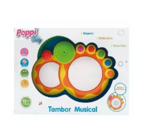 TAMBOR MUSICAL INTERACTIVO LUCES Y SONIDOS COD WD3667 - Imagen 7