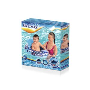 BOTE INFLABLE FONDO DEL MAR PARA BEBES BESTWAY VR2 34126 AZUL